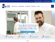 Tablet Screenshot of harti.de